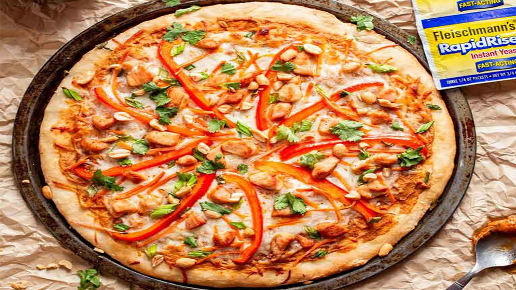 Thai Chicken pizza