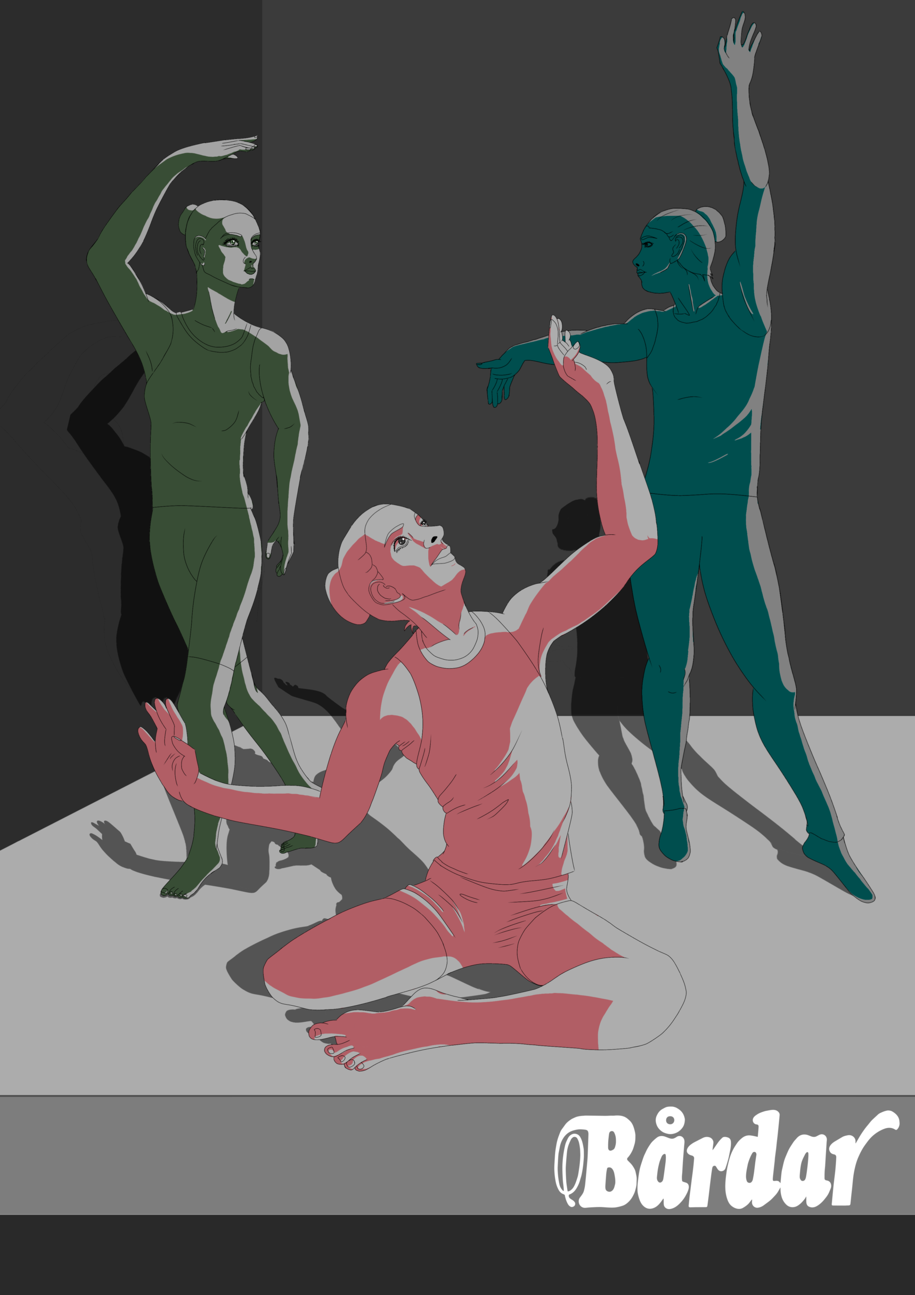 Figure in third dimension